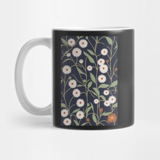 Beautiful Stylized White Flowers, for all those who love nature #209 Mug